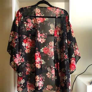 Floral kimono